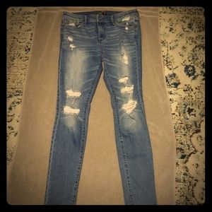 Abercrombie and Fitch Harper Super Skinny jeans